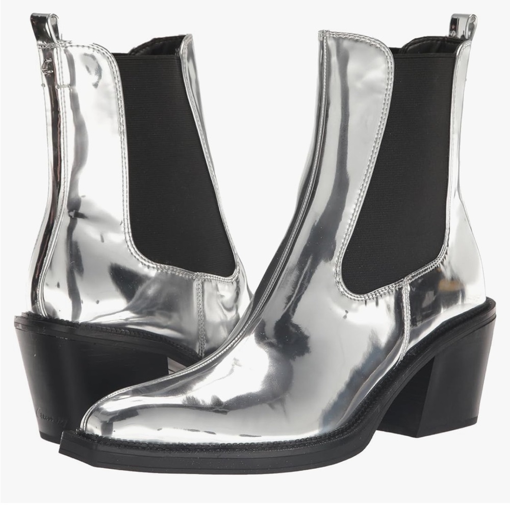 Silver Sam Edelman Boots - Picture 2 of 4